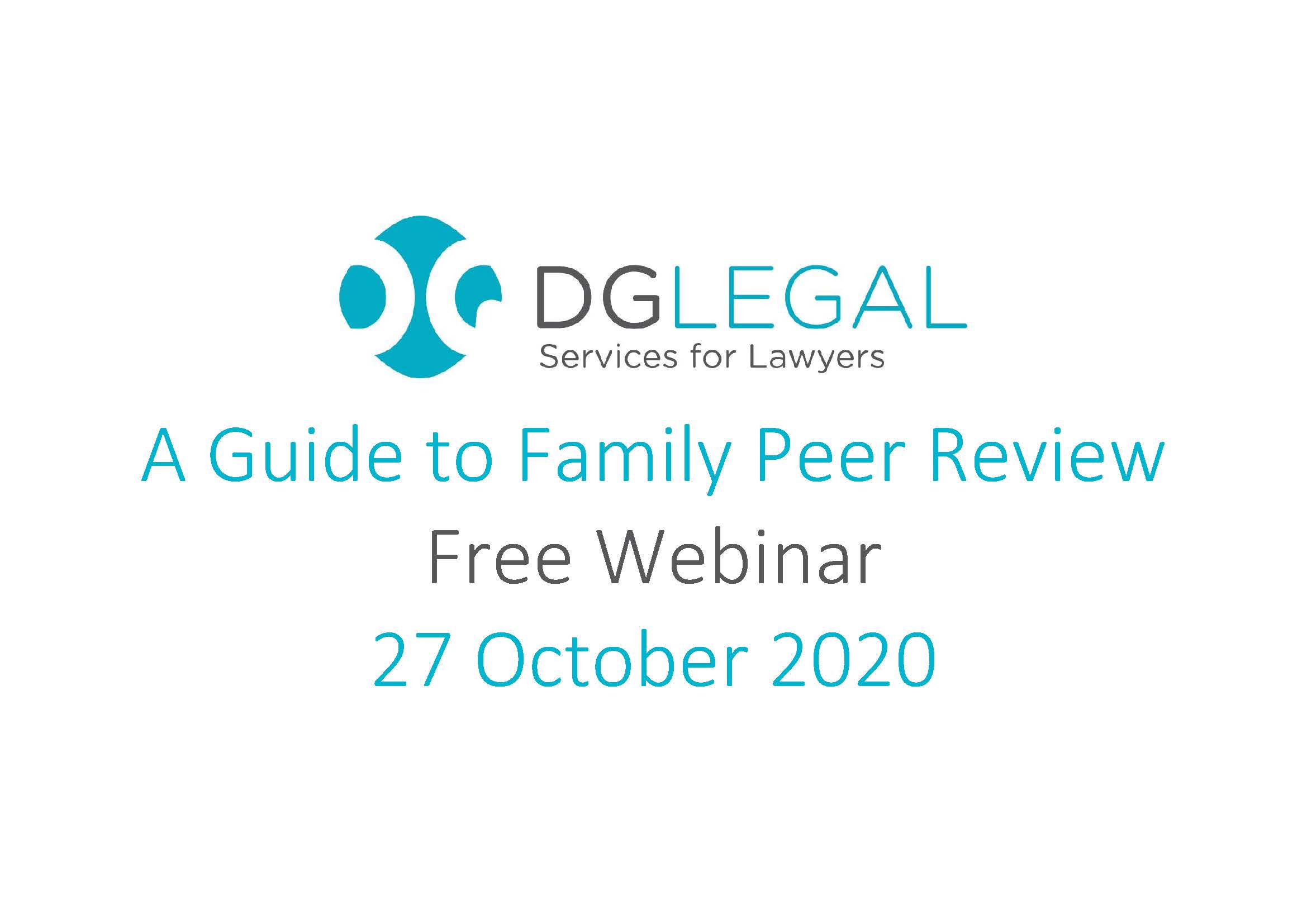 A Guide to Family Peer Review Webinar