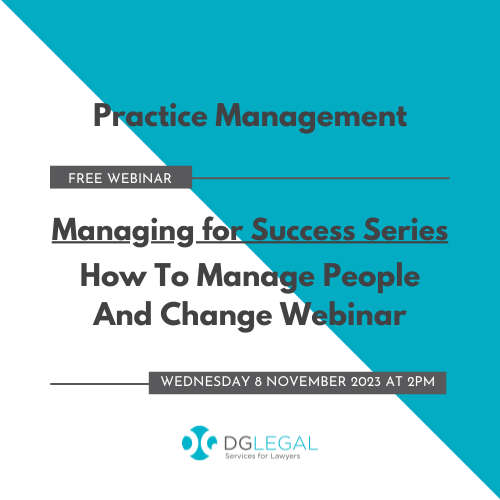 2023.11.08 - DGL - How To Manage People And Change Webinar