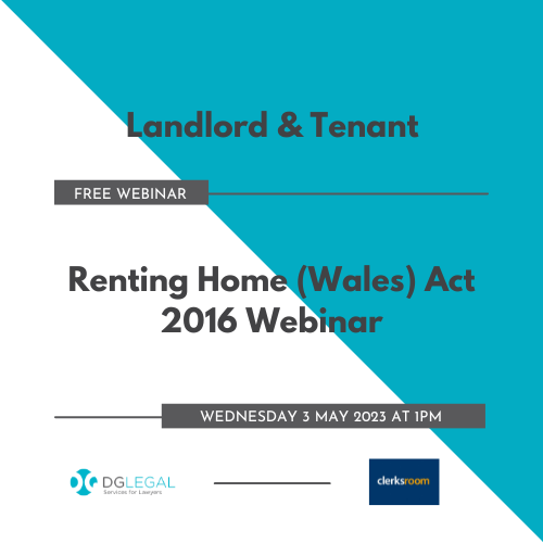 Renting Home Wales Act Free Webinar Dg Legal